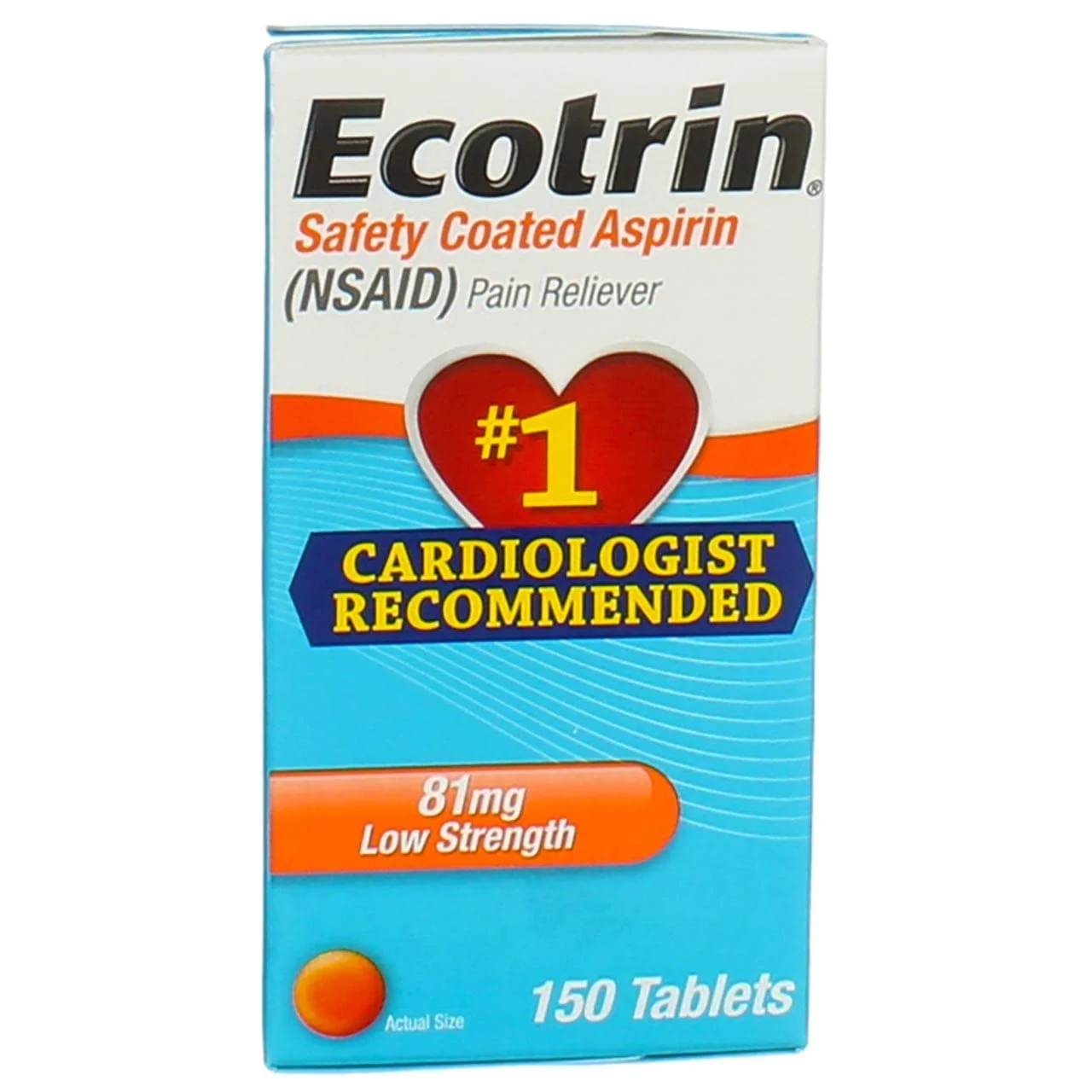 Low Strength 81 mg, 150 tablets, pack of 4